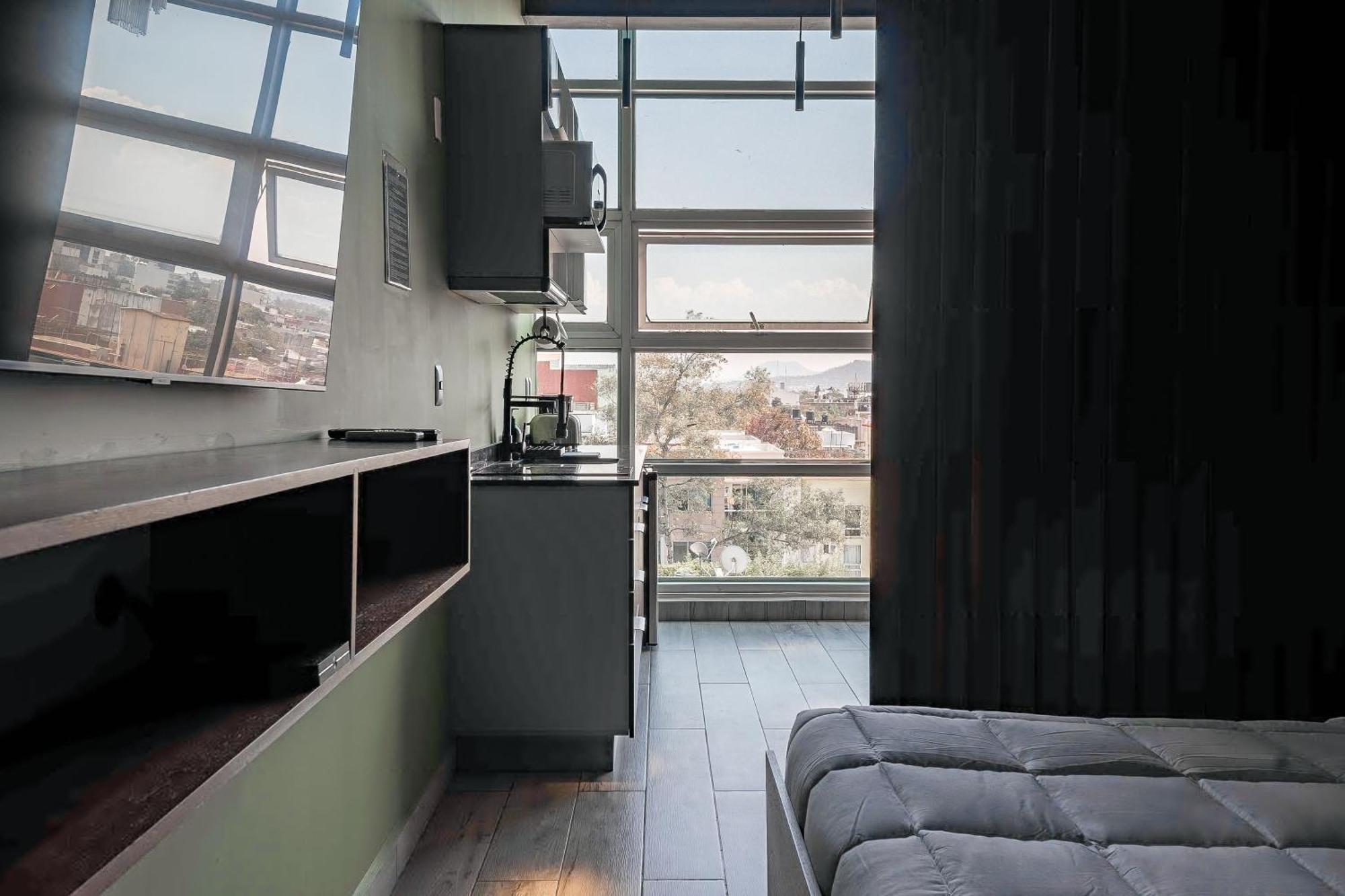 The Jungle Loft Tropical Comfort In A Centric Location With Kitchen Mexiko-Stadt Exterior foto